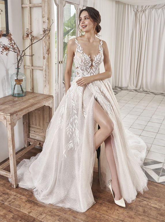 Felicity embroidered dress top