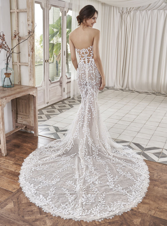 Silver wedding dresses shop 2019
