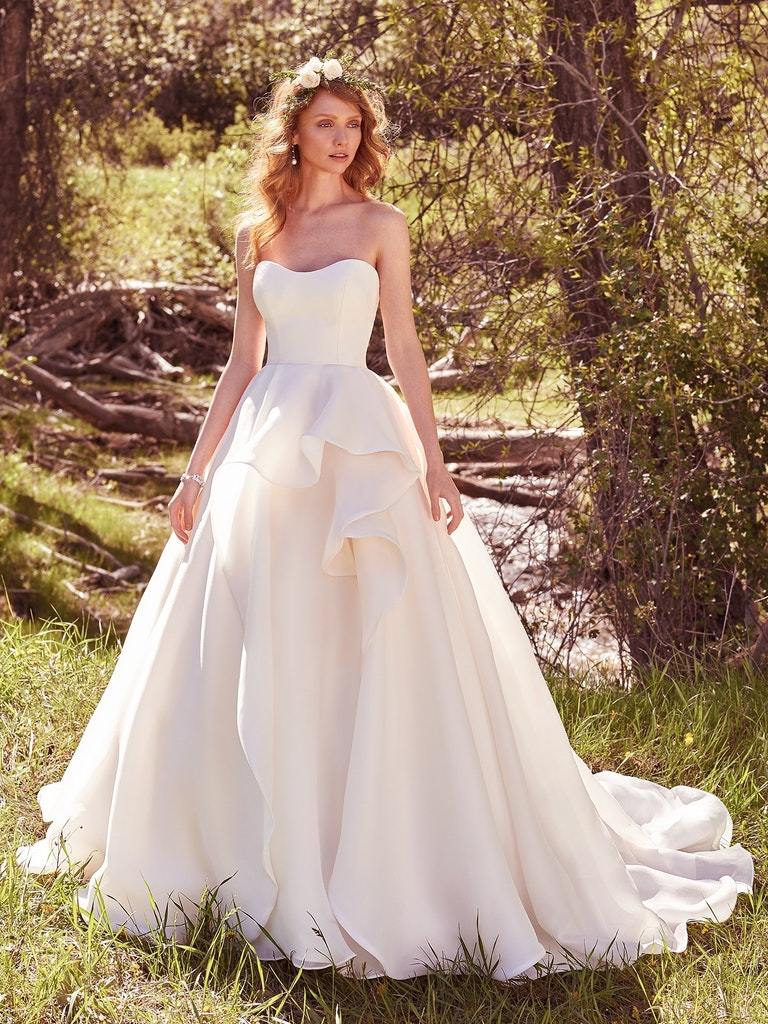 Maggie sottero clearance strapless